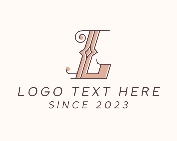 Retro logo example 2