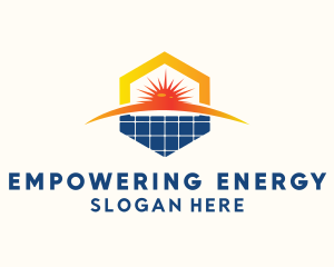 Solar Technology Energy  logo design