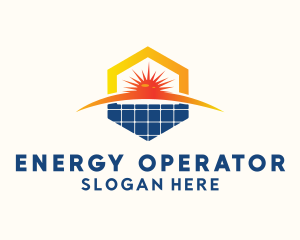 Solar Technology Energy  logo design