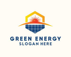 Solar Technology Energy  logo design