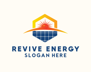 Solar Technology Energy  logo design