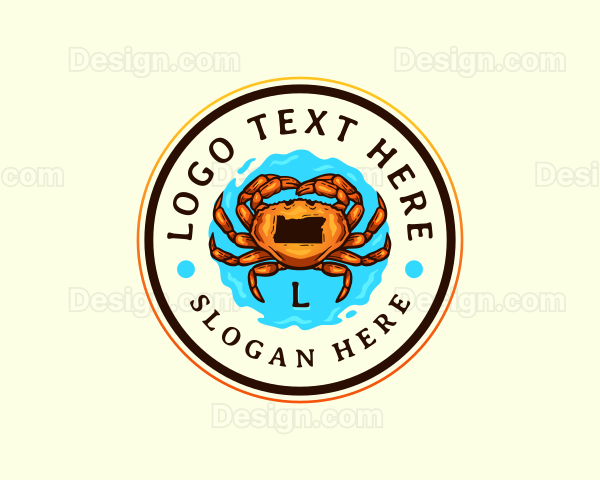 Dungeness Crab Oregon Logo