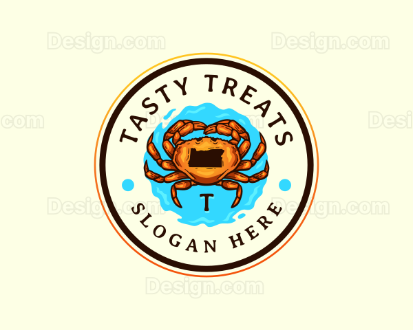 Dungeness Crab Oregon Logo