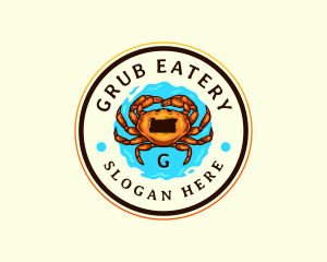 Dungeness Crab Oregon logo design