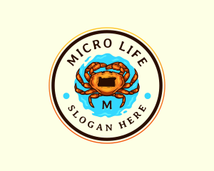 Dungeness Crab Oregon logo design