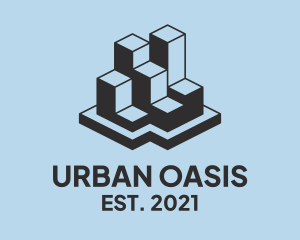 Urban Developer Buildings logo design