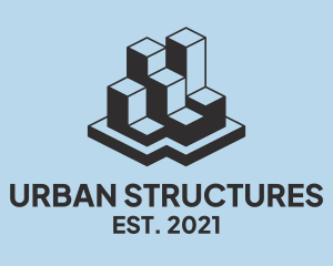 Urban Developer Buildings logo design