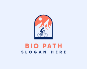 Mountain Biking Adventure logo design