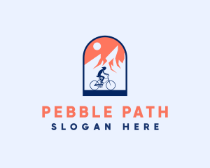 Mountain Biking Adventure logo design