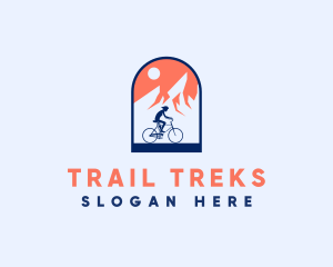 Mountain Biking Adventure logo design