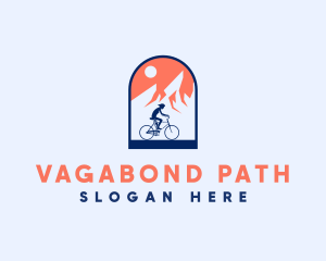 Mountain Biking Adventure logo design