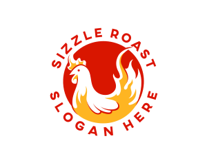 Roasted Flame Chicken logo