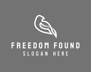 Aviary Pigeon Bird logo design