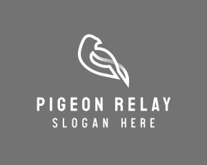 Aviary Pigeon Bird logo