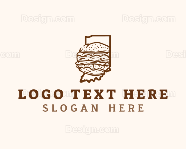 Indiana Pork Loin Sandwich Logo