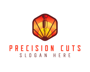 Laser Cutting Automation Technology logo design