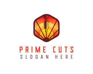 Laser Cutting Automation Technology logo design