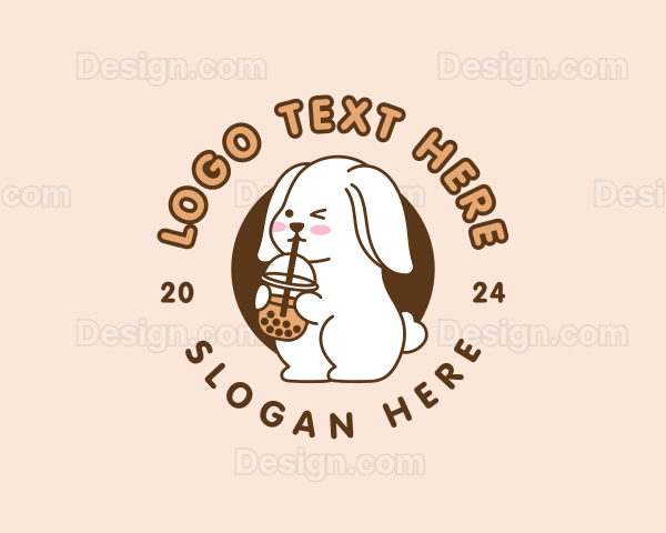 Bunny Rabbit Milktea Logo