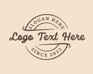 Circle Cursive Business logo