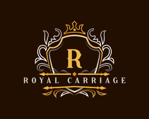 Royal Crown Shield logo design