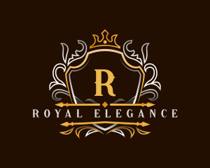 Royal Crown Shield logo design