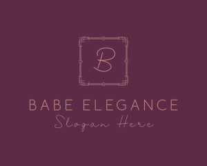 Upscale Elegant Boutique logo design