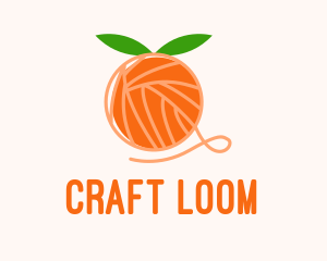 Orange Yarn Ball  logo