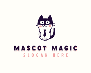 Kitten Pet Grooming logo design