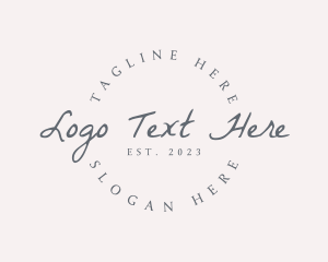 Elegant Round Business logo