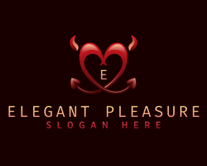 Adult Heart Lingerie logo design