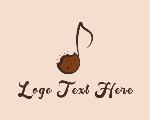 Melody - Sweet Cookie Musical Note logo design