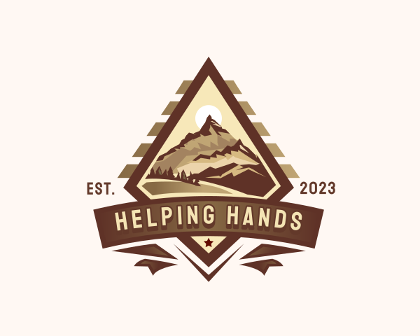 Mountain Peak logo example 2