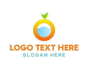 Orange Fruit Cloud logo