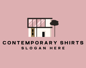 Contemporary House Realty logo design