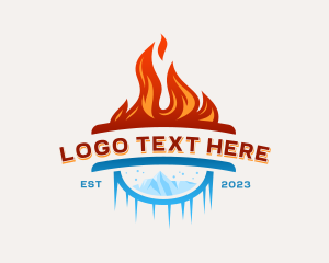 Ice Flame HVAC logo