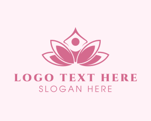 Pink Healing Lotus  logo