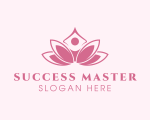 Pink Healing Lotus  logo