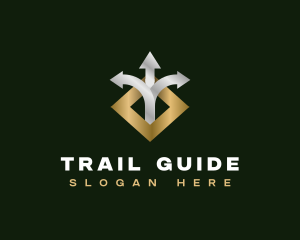 Arrow Navigation Wayfinding logo