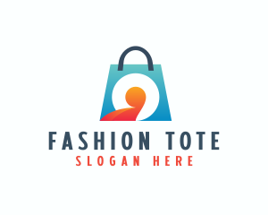 Shopping Bag Letter O logo