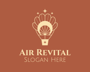 Mystic Petal Air Balloon logo design