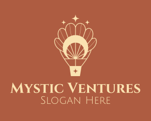 Mystic Petal Air Balloon logo design