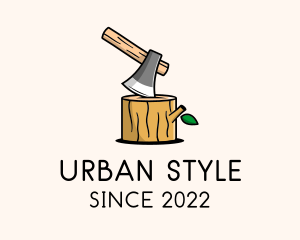 Wood Work Lumberjack  logo