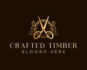 Premium Scissor Tailor logo design