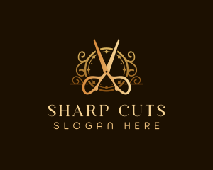 Premium Scissor Tailor logo design