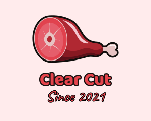 Thigh Meat Cut logo design