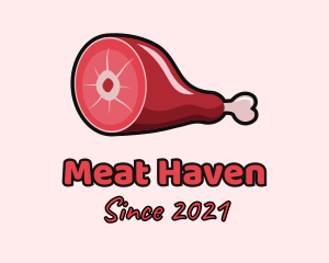 Thigh Meat Cut logo design