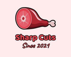 Thigh Meat Cut logo design