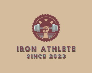 Dumbbell Workout Bodybuilding Gym logo