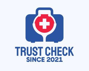 Medical Check Up Kit  logo design