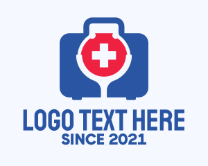 Injury - Medical Check Up Kit logo design
